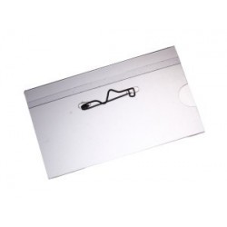 Porte badge semi rigide avec épingle