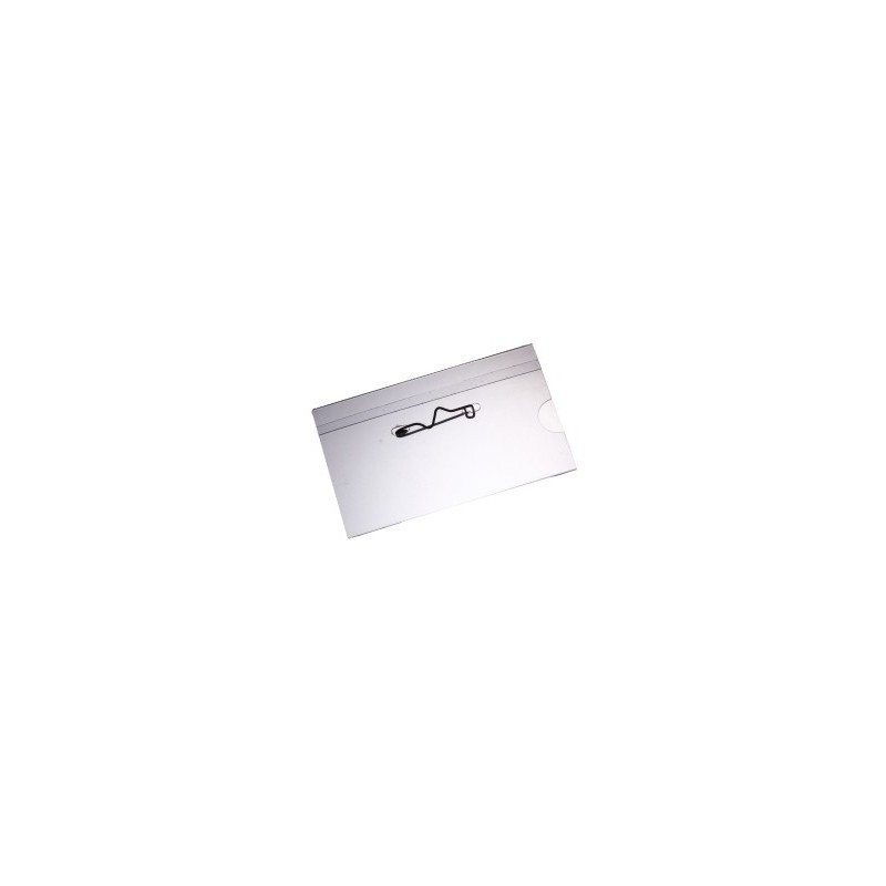 Porte badge semi rigide avec épingle Porte badge semi rigide avec épingle