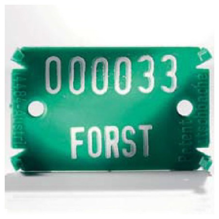 Plaquette Forestière Plastique Type 02