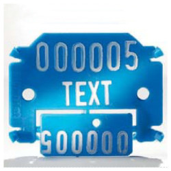 Plaquette Forestière Plastique Type 03
