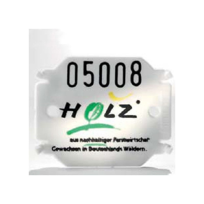Plaquette Forestière Plastique Type 04