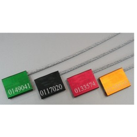 Scellé cable aluseal - Scellé métallique avec marquage et numérotation