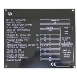 Plaques de firme - Morin Gravure