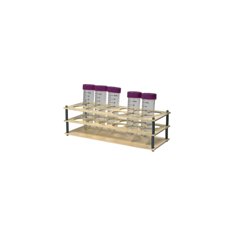 Portoir en PVC pour tubes de différents diamètres et de différentes dimensions – Nous consulter