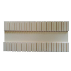 Support en PVC Ivoire pour séchage 50 lames 190x87x8 mm