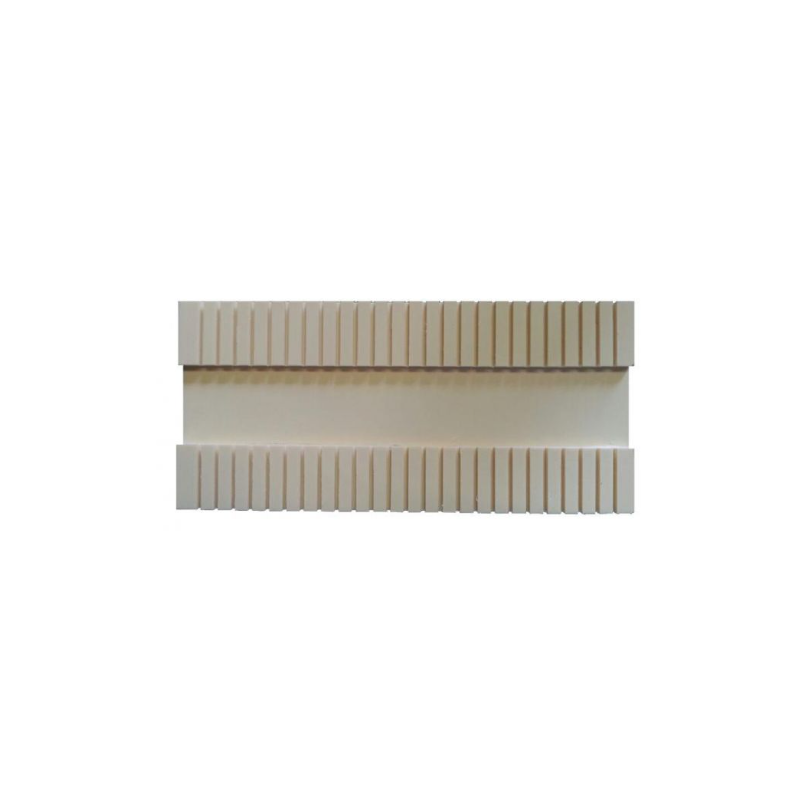Support en PVC Ivoire pour séchage 50 lames 190x87x8 mm
